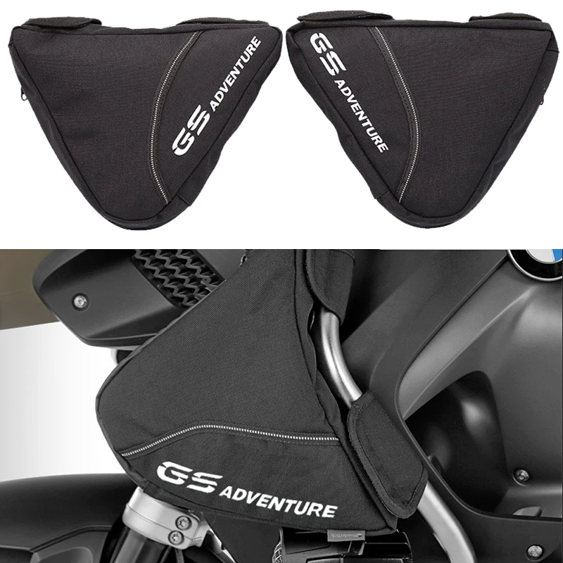 For BMW R1200GS ADV LC R 1200 GS Crash Bar bag Motorcycle Tool Placement Bag Frame Triple-cornered Package Toolbox |