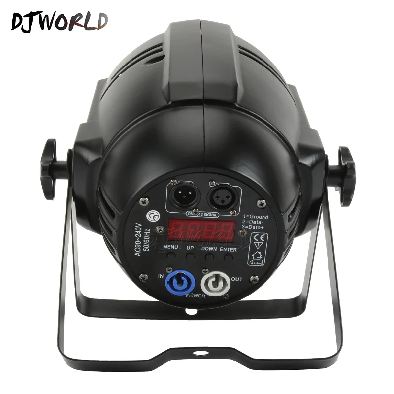  DJworld LED 200W COB LED Par Aluminum Alloy With Barn Doors 6in1 RGBWA UV Lighting Lamp DMX For Sta - 4000060878932