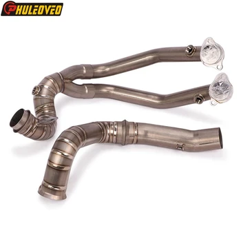 Titanium Alloy for KTM 790 Duke 2017-2022 Motorcycle Exhaust Header Tube Collect Front Link Pipe Connect Inlet 51mm Exhaust Pipe