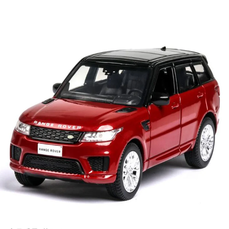 Модель Land Rover Range Sport 1/36 масштаб внедорожник литье под давлением модель детские