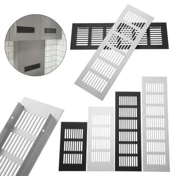 Aluminum Alloy Cabinet Air Vent Ventilator Grille Decor Cover Closet Shoe Wardrobe Mesh Hole Cover Ornaments Hardware Accessorie