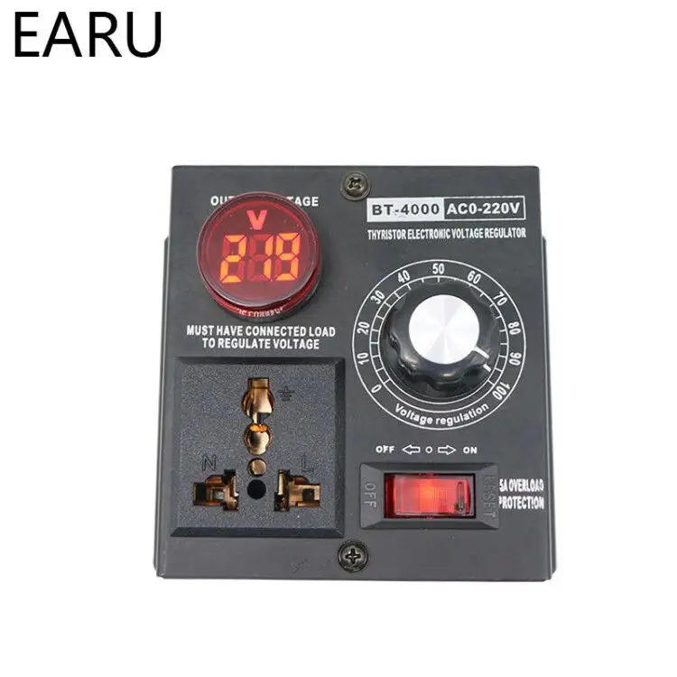 do motor dimmer termostato 4000w ac 0 220v eu plug 03