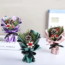 8 шт. модный креативный автомобильный освежитель воздуха DIY цветочный букет коробка Рождественский подарок украшение дерева мини автомобильный ароматизатор