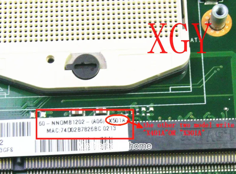 Deals  For ASUS X501A Motherboard Mainboard REV2.0 REV3.0 100% Test OK