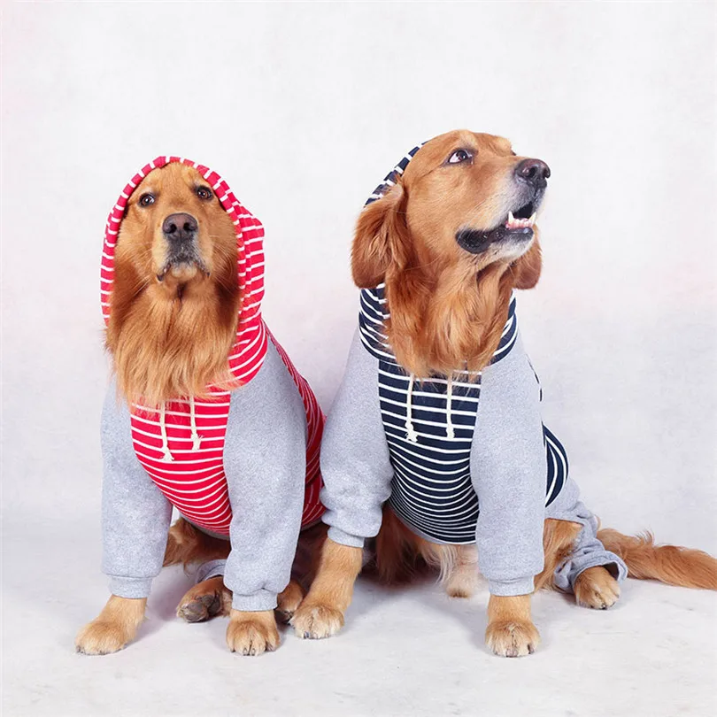 Cotton jumpsuit clothes for large dogs (6)
