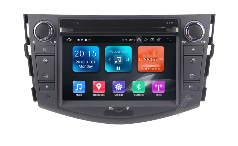 Ips Android 9,0 TDA7851 DSP автомобильный dvd мультимедийный плеер 7 ''2 Din радио gps Navi для Toyota RAV4 Rav 4 2007 2008 2009 2010 2011