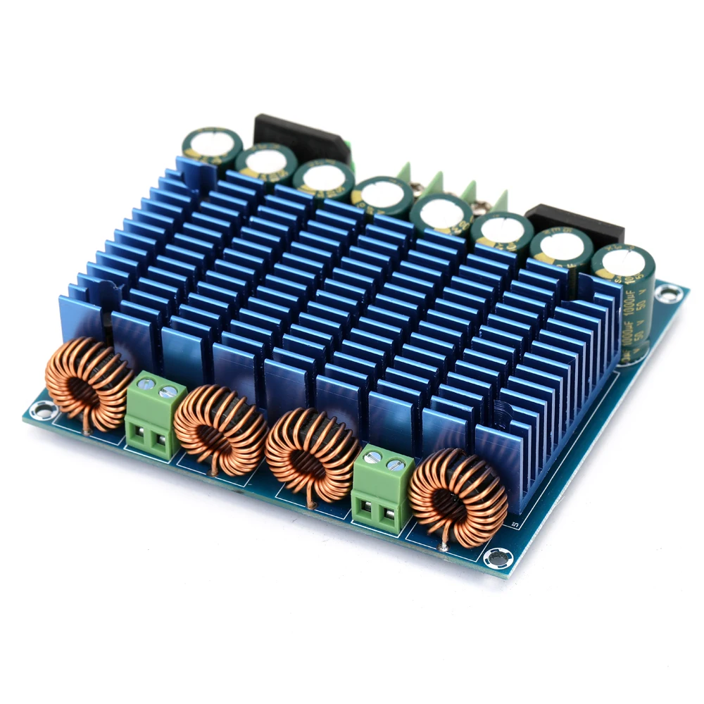 

XH-M252 Ultra High Power BTL Mode Dual 24V Stereo 420W*2 TDA8954TH Dual Chip Class D Digital Audio HIFI Amplifier Board