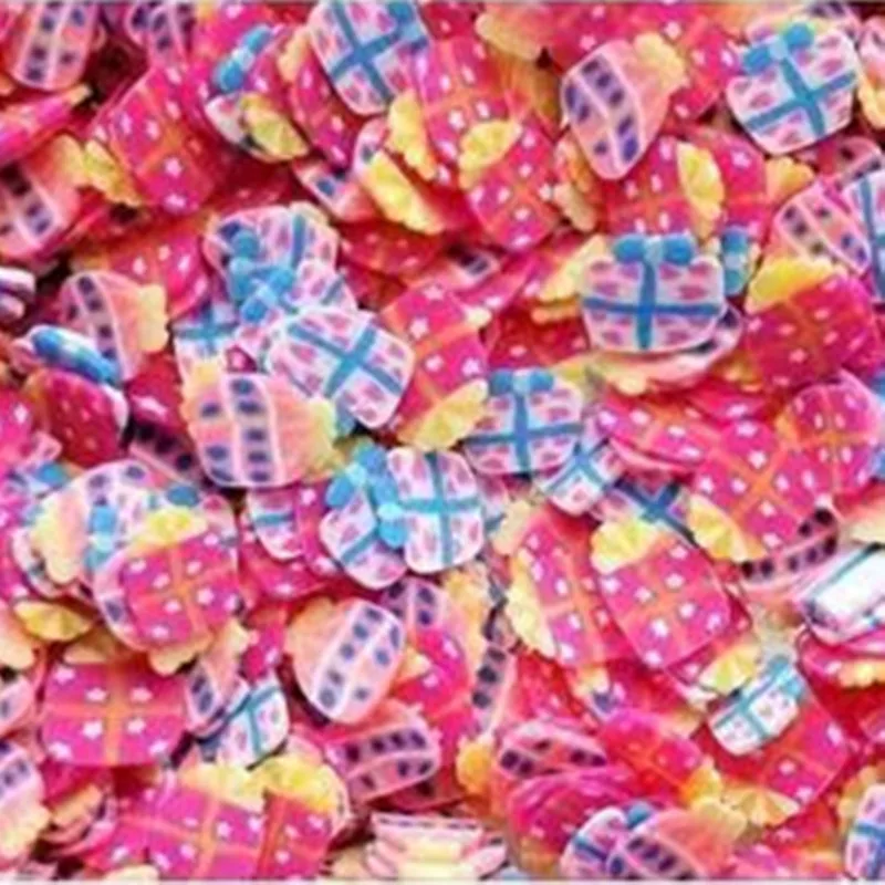 20 г Мягкая гончарная добавка мягкие Fimo Мультяшные Ломтики для слизи пушистый DIY ногтей мобильные принадлежности клейкие аксессуары наборы для детей - Цвет: 20g