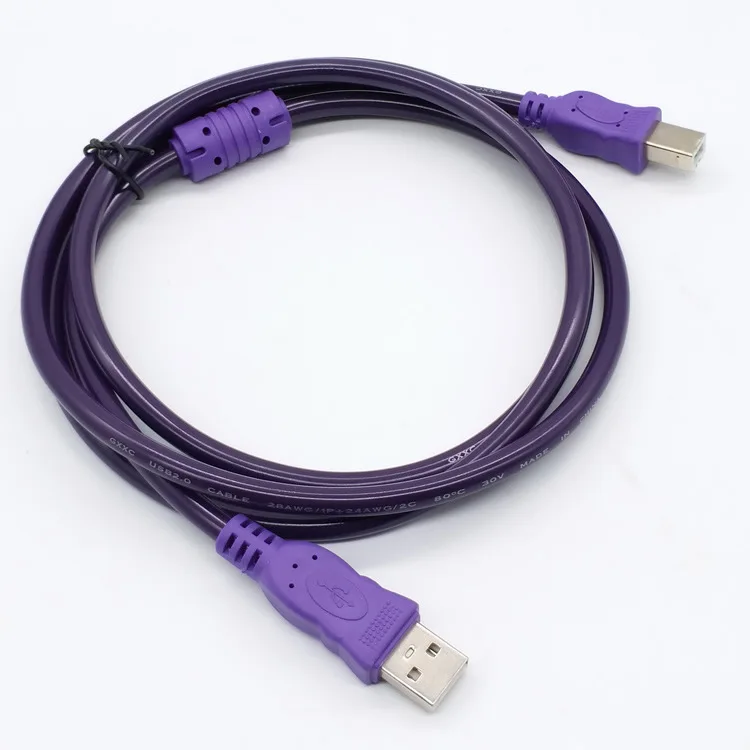 OpenII Câble d'imprimante USB court USB 2.0 A mâle vers B mâle