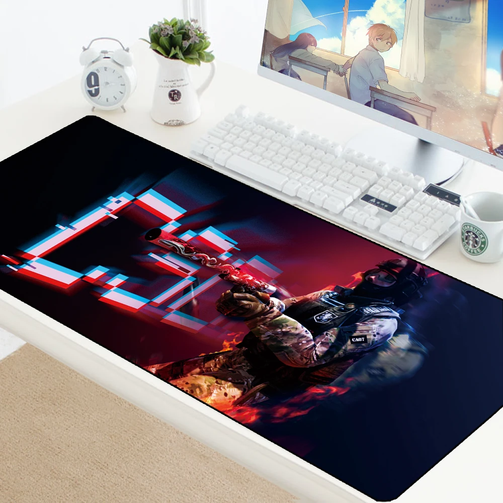 800x300 мм CS GO Gamer коврик для мыши XXL Нескользящая клавиатура Коврик Hyper Beast AWP оверлок