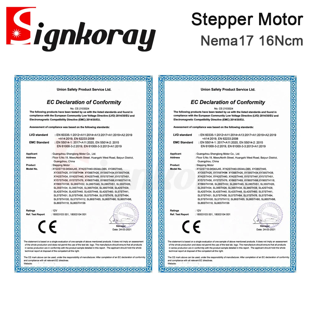 signkoray nema17 stepper motor extrusora cnc motor de 05