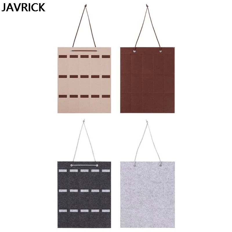 

Jewelry Display Holder European Simple Fashion 15 Slot Practical Portable Sunglasses Holder Storage Organized Hanging Bag