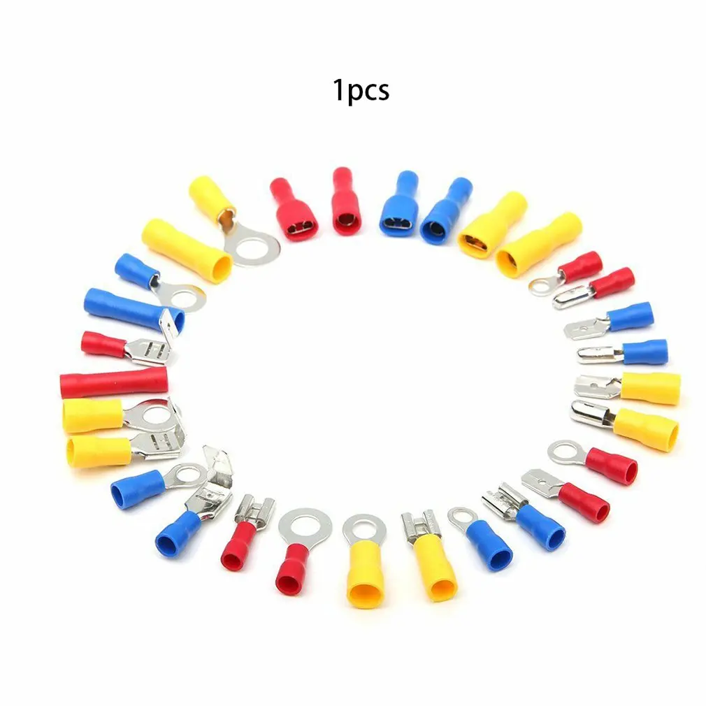

Multifunctional 480Pcs Insulated Terminal Combination Pre-Insulated Terminal With Sheathed Terminal Block