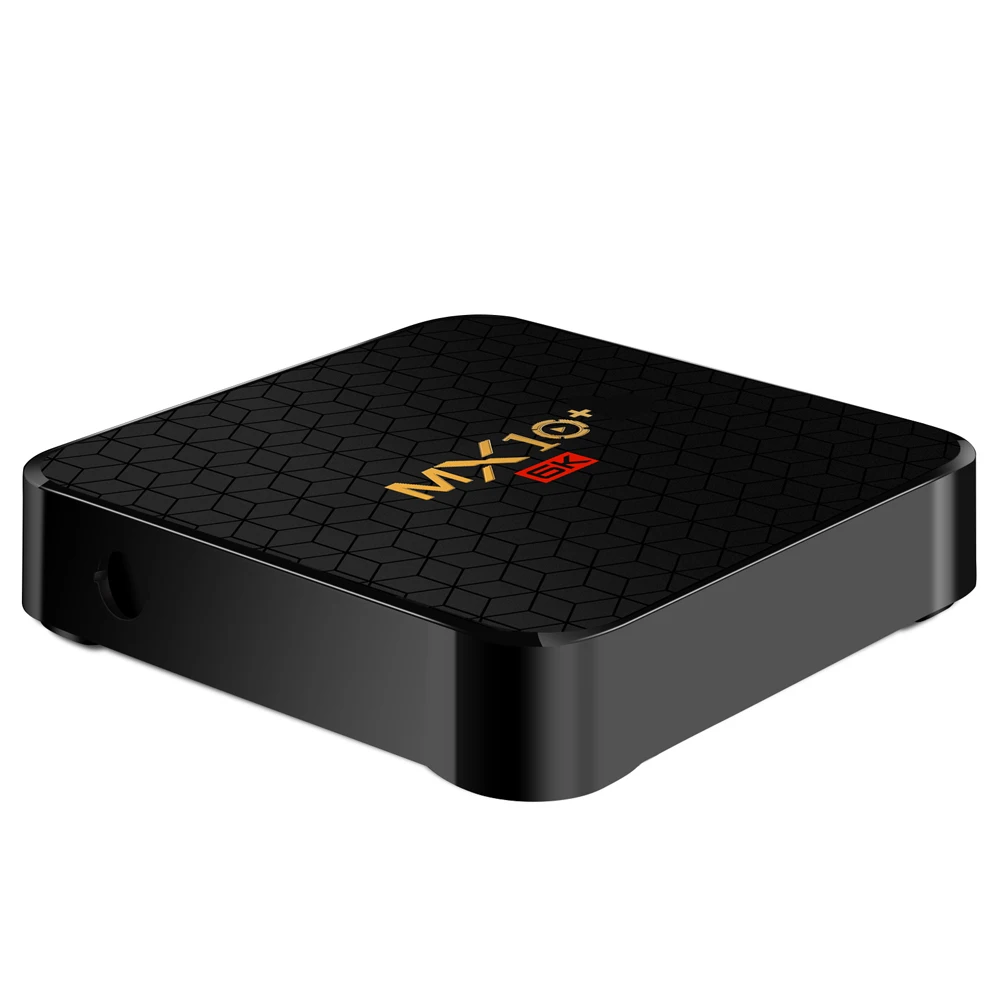 MX10 PLUS Smart tv BOX Android 9,0 6K 3D четырехъядерный Wifi медиаплеер 4 Гб Ram 64 Гб Rom IP tv Smart телеприставка Bluetooth 4,0