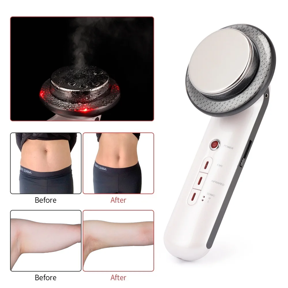 

Ultrasonic EMS Body Slimming Massager Ultrasound Cavitation Weight Loss Machine Anti Cellulite Fat Burner Galvanic Infrared