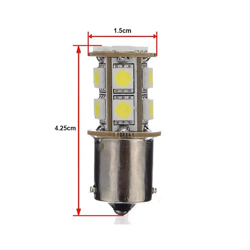 ڹ ο ī 1156 BAU15S ǳ ⱸ ȸ ȣ Blub 13 5050 SMD LED DC12V 1056 7507 PY21W RY10W