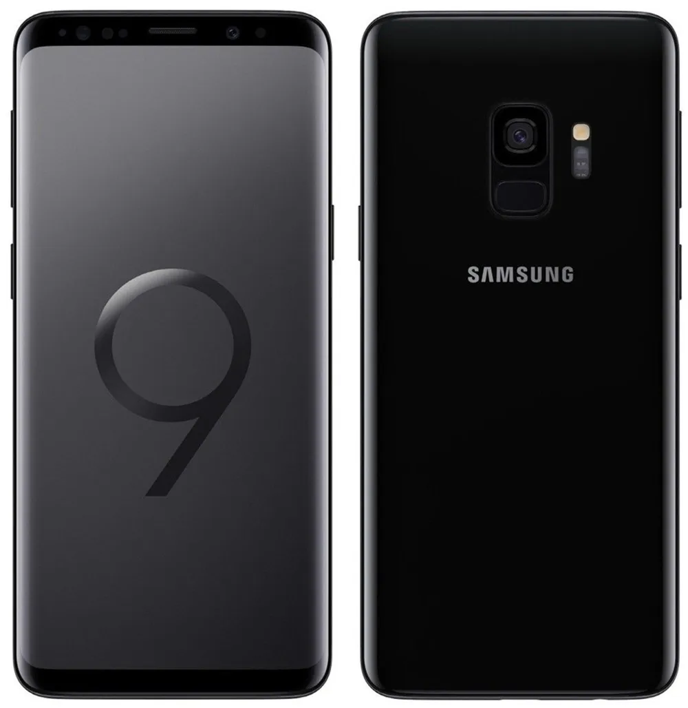 Смартфон samsung Galaxy S9 G960U LTE, четыре ядра, 5,8 дюйма, 4 Гб ОЗУ, 64 Гб ПЗУ, NFC, 3000 мАч, Snapdragon 845, отпечаток пальца - Цвет: Черный