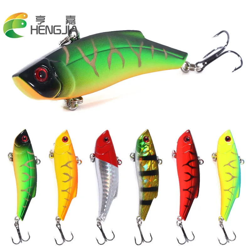  HENGAJIA Wobbler Game Vib Fishing Lure Lifelike Trout Artificial Hard Plastic 7CM-14G Swimming Fish