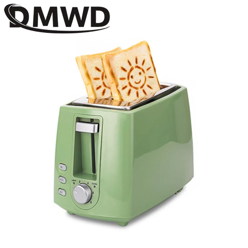 Электрический тостер DWMD из нержавеющей стали Бытовая Автоматическая выпечка
