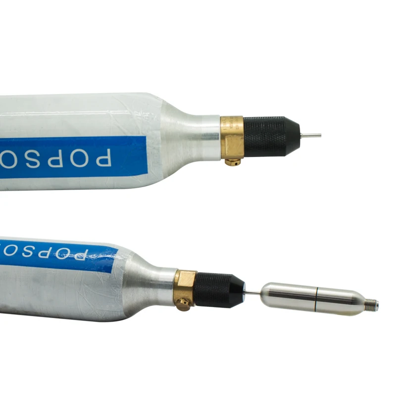 Refill Charger Adapter Portable 12g 16g 88g for Paintball Co2 Cartridge Charging Adaptor for Pistol Pneumatic Female Connector