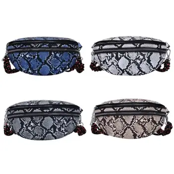 

Hot Sale Waist Packs Skillful Manufacture Casual Waist Bag Women PU Leather Shoulder Messenger Bags Serpentine Chest Purse