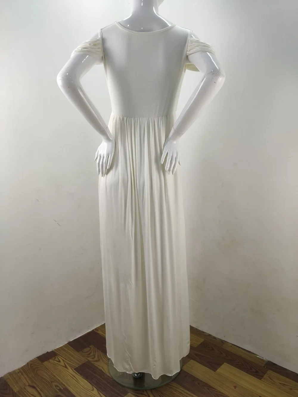 Sexy Maternity Photography Props Long Dress For Pregnant Women Photo Shoot Split Front Pregnancy Dresses Baby Showers Maxi Gown (18)