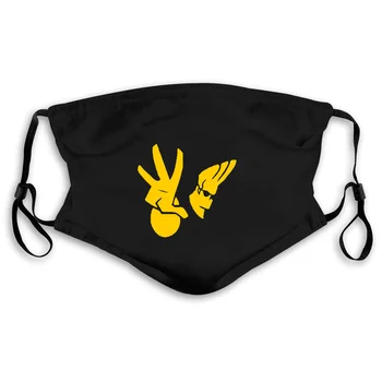 

New JOHNNY BRAVO Logo Like Elvis Cartoon TV Show Men's Black New Mouth Mask Women's kid PM2.5