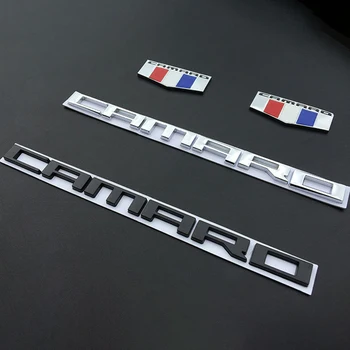

Car Styling 3D Metal CAMARO Car Sticker for Chevrolet Chevy Camaro Rear Trunk Emblem Door Stickers CAMARO Logo Auto Accessories