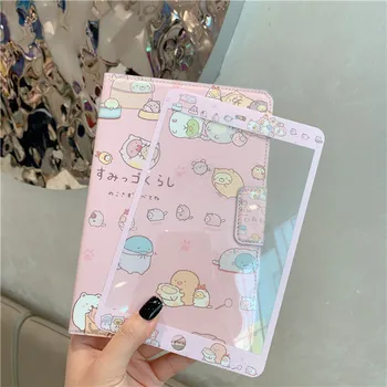 

3D Full Coverage Tempered Glass+Cartoon Pattern Stand Cover Case For iPad Air3 2019 10.5 inch Screen Protector