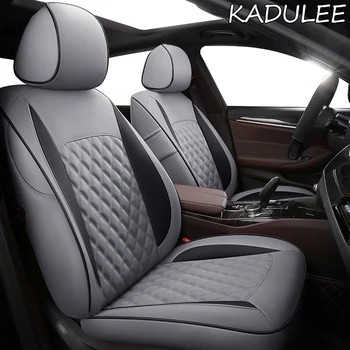 

KADULEE Custom Leather car seat cover set For Dongfeng AX5 AX4 E70 AX7 S30 H30 CM7 S500 360 370 330 580 IX5 P16 S16 seat cars