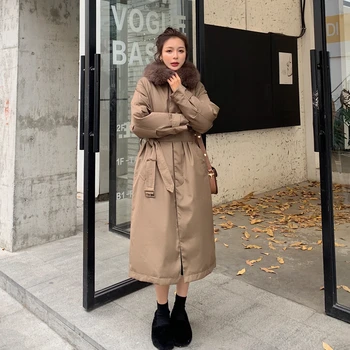 

2020 New Winter Coat Portable Parkas High Quality Thicken Female Jacket Winter Coat High Quality warm Ladies Outwear N21