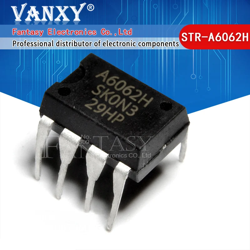 5 шт. STR-A6062H DIP7 A6062H DIP A6062 STR-A6062 DIP-7 чип управления питанием | Электронные компоненты