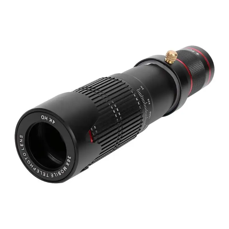 

ALLOET 4K HD Phone Telescope 36X Zoom Cellphone Camera Telephoto Lens W/ Tripod Bluetooth Shutter Remote Control For iPhone XS X