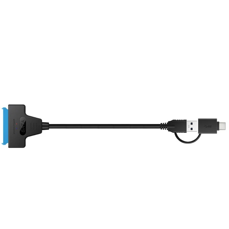 

USB C to SATA Converter USB 3.1 Type C Adapter Cable for 2.5in Hard Drive SSD 54DB