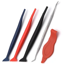 5 шт., скребок, наклейки для автомобиля, угловой декор для окна, тонировка, применение, обертка, Tuck, автомобильные инструменты, прокладка, микро углеродное волокно, скребок