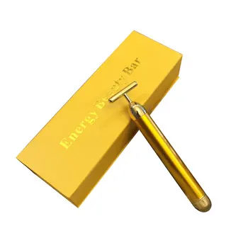 

24K Gold Beauty Bar Vibration Face Massage Stick Gold Beauty Instrument Gold Bar Gift Giveaway Professional Fashion