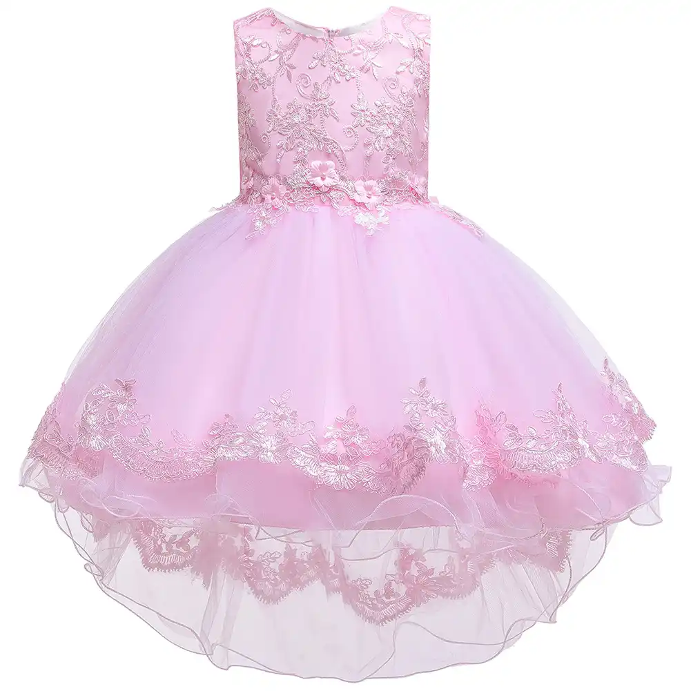 lace tutu flower girl dress