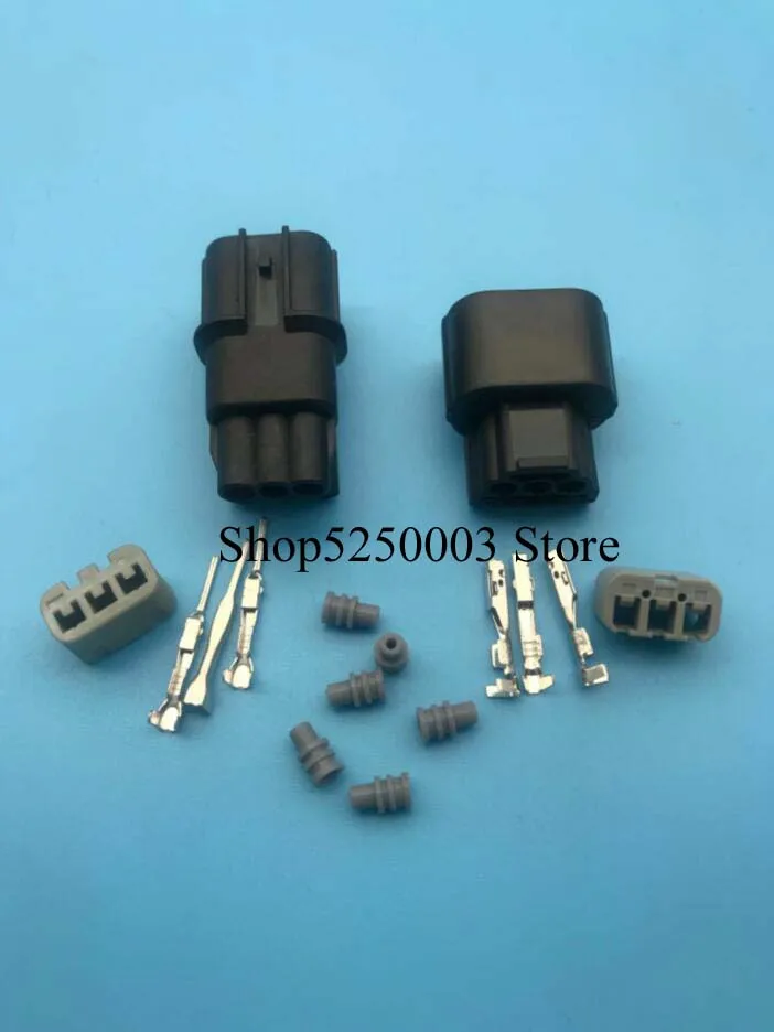 3pin автомобильный 6189-0887 6188-4739(промежуточный слот)(1,0) Мужской и Женский HX 040 провод жгут ремонт водонепроницаемый авто-соединитель