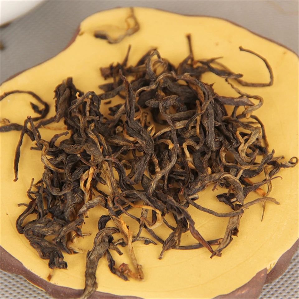 Китайский чай dianhong из провинции Юньнань, Диан Хон премиум класса, красивый чай для похудения, мочегонный пух, три зеленых пищевых чая, черный чай, 250 г