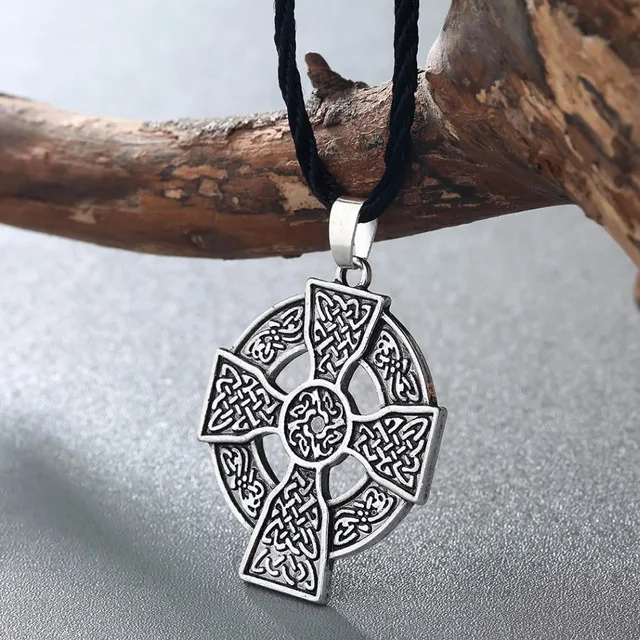 CHENGXUN Viking Perun Axe Gothic Retro Pendant Mens Necklace Slavic Axe Amulet Nordic Talisman Jewelry Boys Gift - Окраска металла: 08