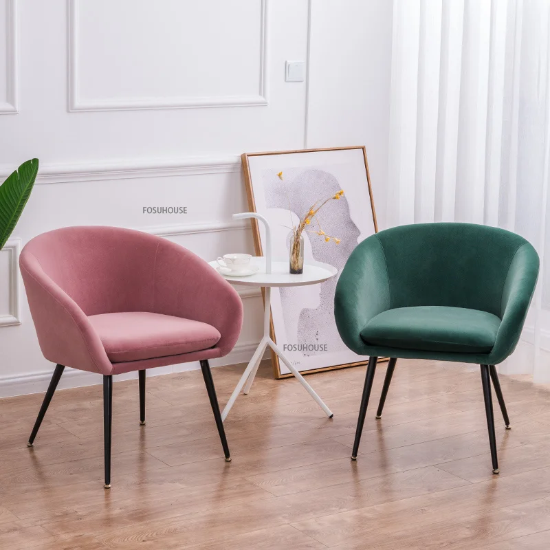 WOLTU Living Room Dining Chairs Upholstered Chair Armchair with Armrests  Backrest Kitchen Furniture Meubles Makeup Stool Home - AliExpress