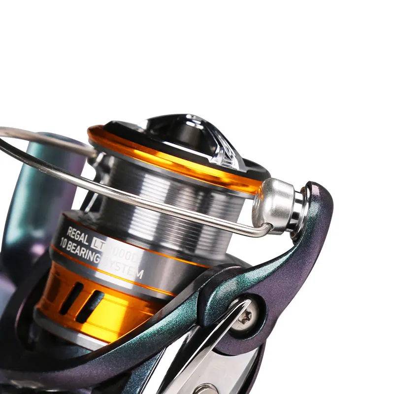 Новинка DAIWA REGAL LT1000D 2000D 2500D 2500D-XH 3000D-C 3000D-CXH серия спиннинговая Рыболовная катушка легкий карбоновый материал-LT