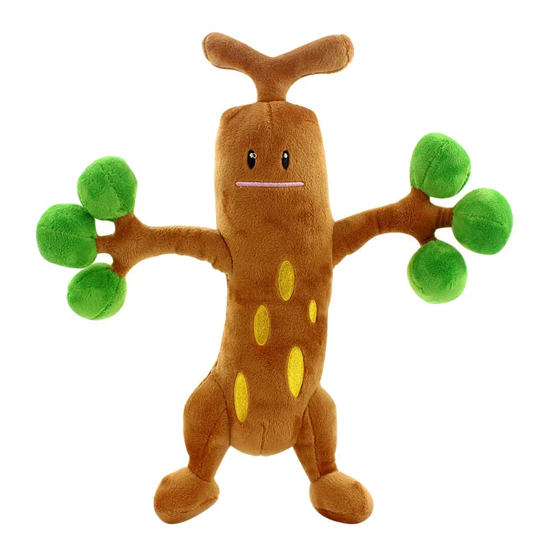 Takara покемон аниме-игрушка блестящая sudowodo в виде животного мягкая набивная плюшевая игрушка кукла День рождения Рождественские подарки для детей