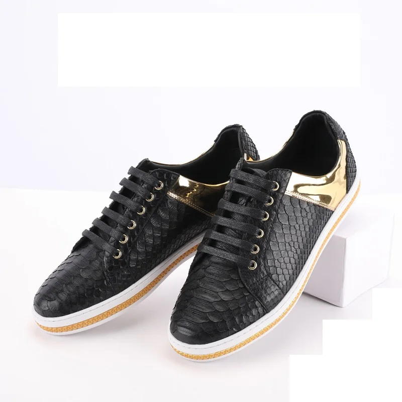 black and gold sneakers mens