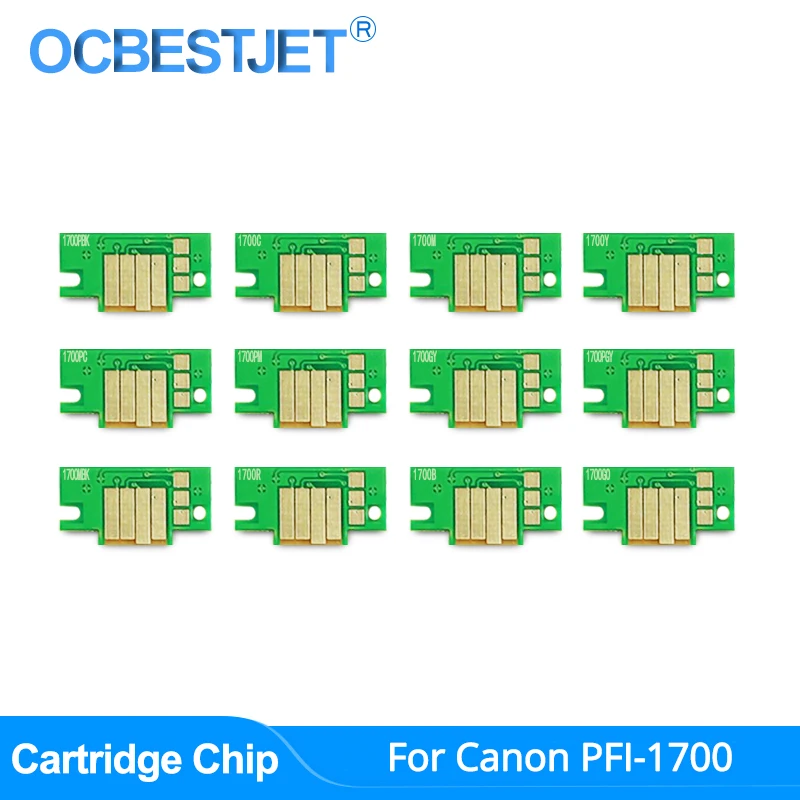 Pfi 1700 Pfi 1700 Ink Cartridge Chip For Canon Pro 2000 Pro 4000 Pro 4000s Pro 6000 Pro 6000s Printer Chip 12 Colors Available Cartridge Chip Aliexpress