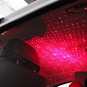 

USB Decorative Lamp, LED Car Roof, Star, Night Light, Projector for SEAT Ibiza Leon Toledo Arosa Alhambra Exeo FR Supercopa
