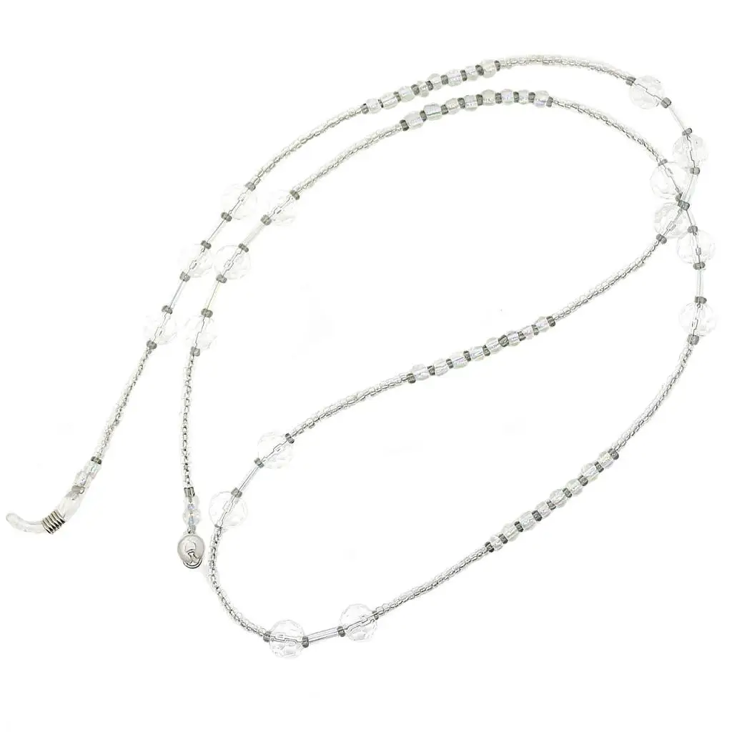 Beaded Eyeglass Rope Reading Glasses Eyewear Spectacles Chain Holder 75cm