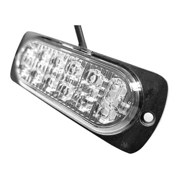 

Red LED Warning Light Car Truck Lamp Bulb DC 12V-24V Transparent Lens Replace