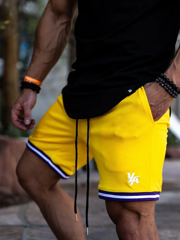 Men Fitness Bodybuilding Shorts Man Summer Gyms Workout Male Breathable Mesh Quick Dry Sportswear Jogger Beach Short Pants Men Fitness Bodybuilding Shorts Man Summer Gyms Workout Male Breathable Mesh Quick Dry Sportswear Jogger Beach Short Pants