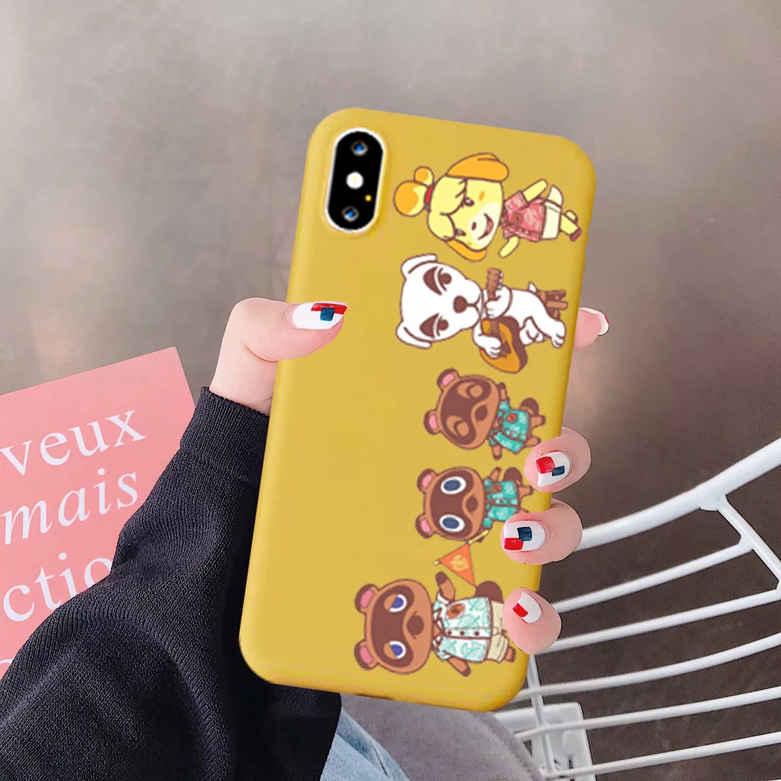 Electronics Cases Animal Crossing Phone Case Animal Horizons Cross Phone  Case For iPhone 12 Pro Max Mini 11 Pro Max X/Xs Max Xr SE 2020 7 8 Plus 6  6s Plus Bags